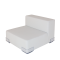 Plastics with Backrest White